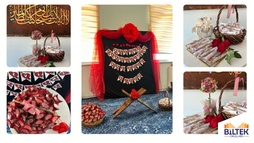 BİLTEK KIZ LİSESİ'NDE MEVLİD KANDİLİ ÇOŞKUSU