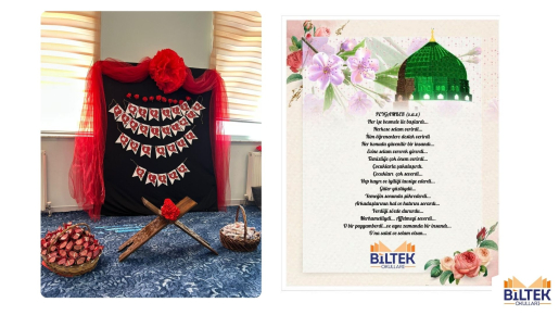 ÖZEL ANKARA BİLTEK ORTAOKULU'NDA MEVLİD KANDİLİ