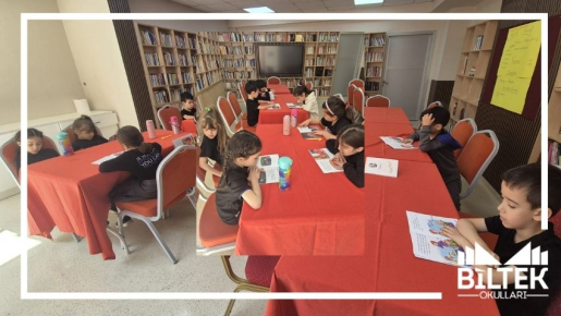 1/A Sınıfı ile Kütüphane’de Okuma Saati